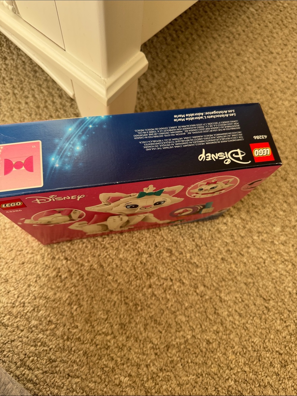 BNIB LEGO Disney Marie Cat Figure - White, Pink, Purple - Picture 3 of 5